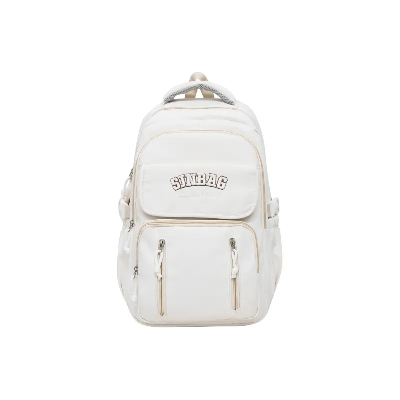 OUZIHUANG Nylon Backpack Women's Multicolor-5