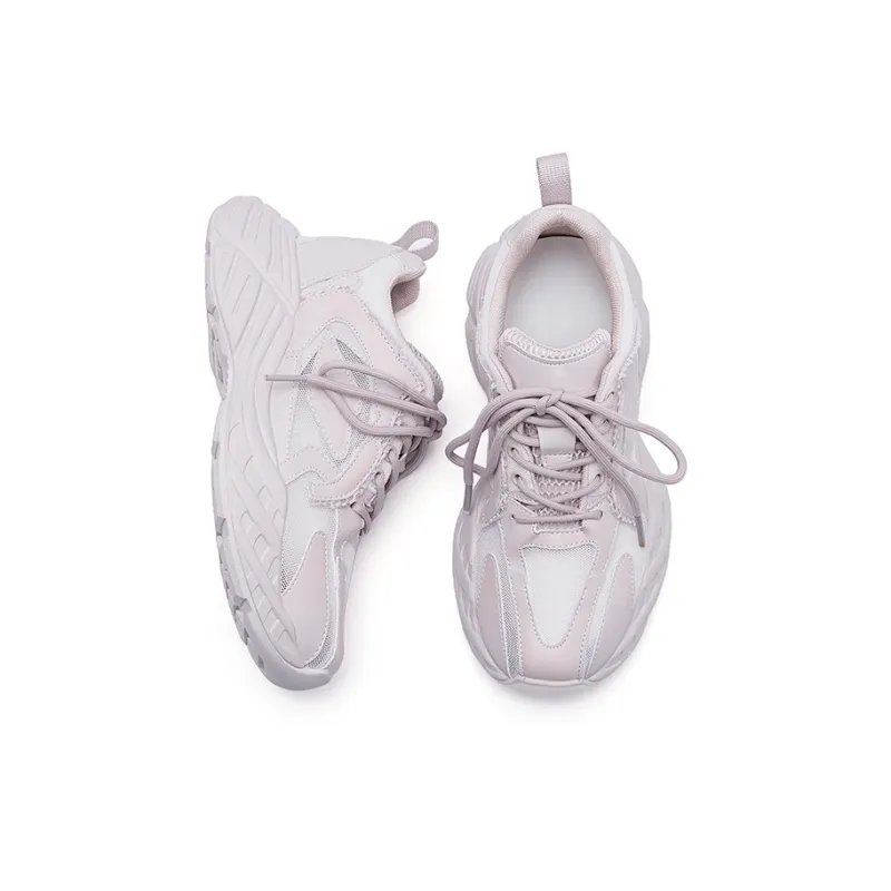 BURGELY Breathable And Lightweight Low Top Chunky Sneakers Women's-10