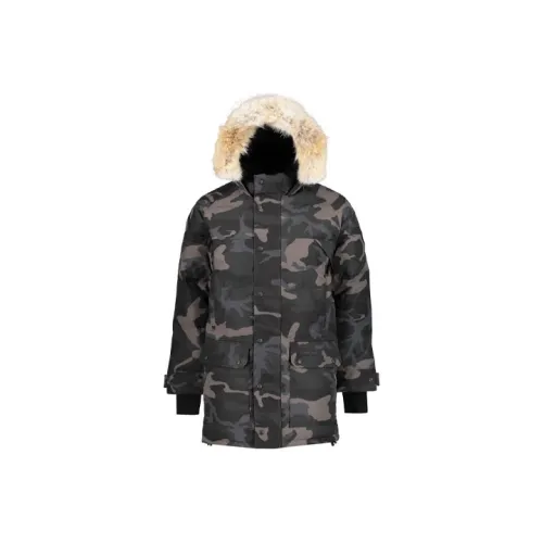 Canada Goose Emory Series FW21 Down Jacket Men's Black Camouflage