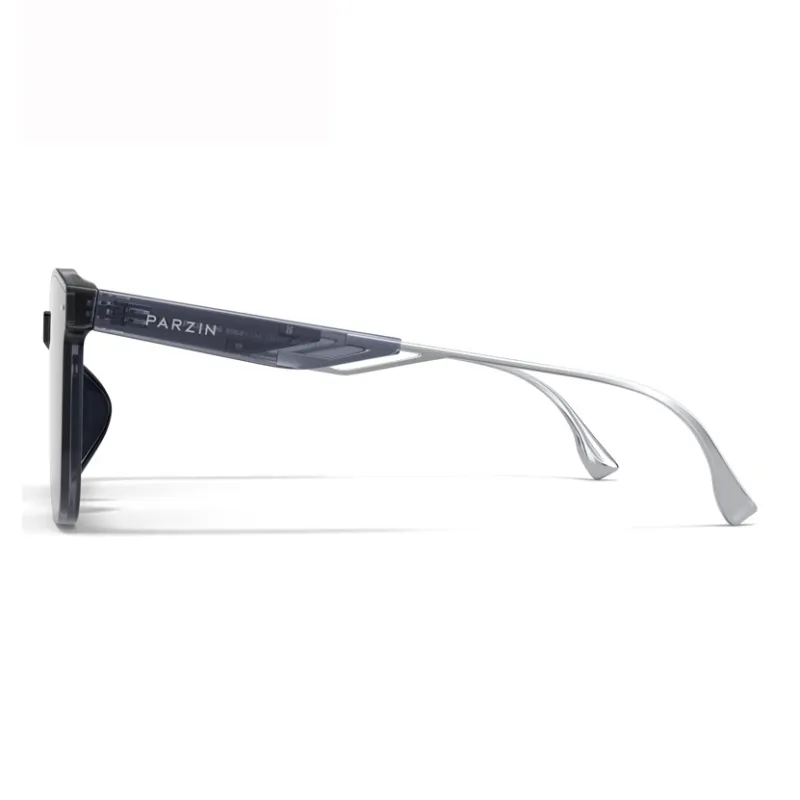 PARZIN Square Sunglasses Unisex Black-18