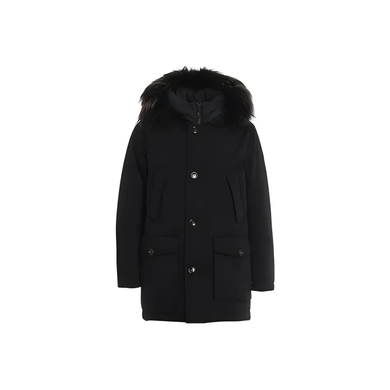 WOOLRICH Fur Trimmed Hooded Parka-0