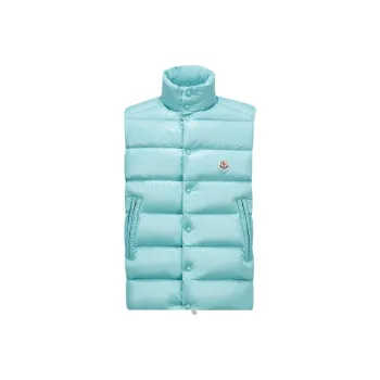 Moncler Tibb Series Vest Men's Aqua Green