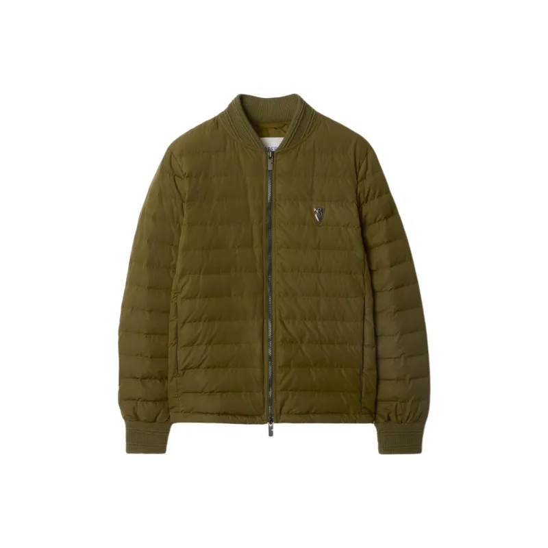 Burberry Logo Plaque Quilted Down Jacket-0