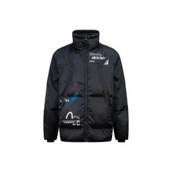 EVISU Puffer Jackets Men Black