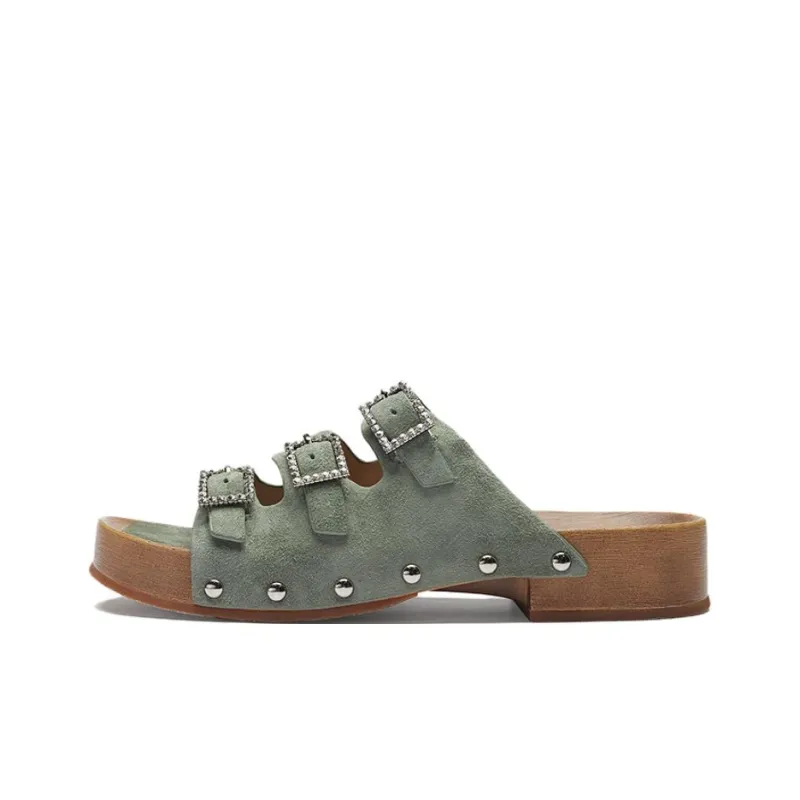 Le Saunda Abrasion Resistant Slide Slippers Women's-8
