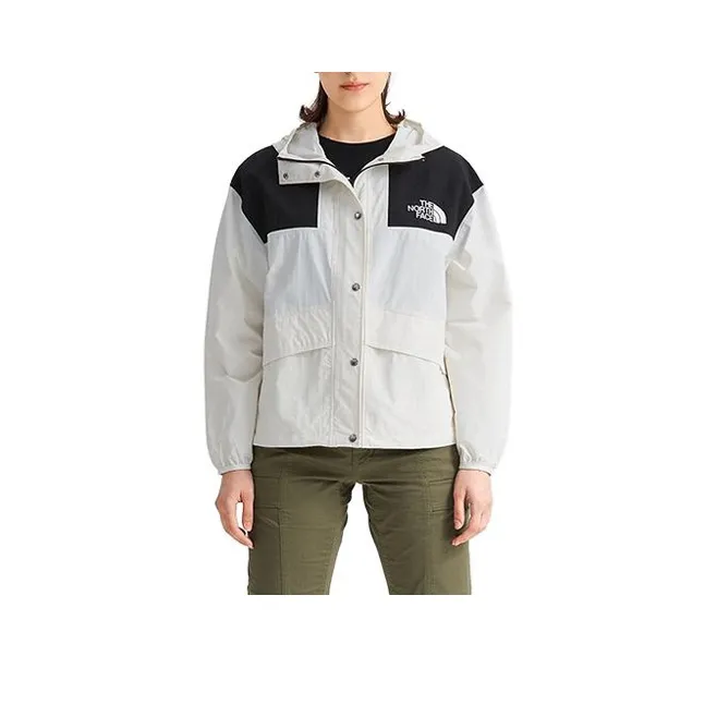 THE NORTH FACE Outdoor Hiking Waterproof And Windproof Windbreaker Jacket Unisex Ecru-0