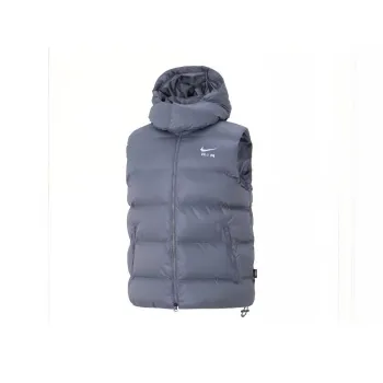 Nike Air Therma FIT Hoody Vest Gray