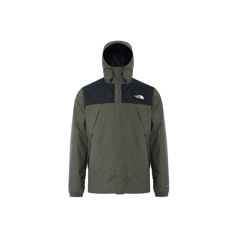 THE NORTH FACE Antora Water Resistant Windproof Breathable Windbreaker Jacket Men's Army Green-0