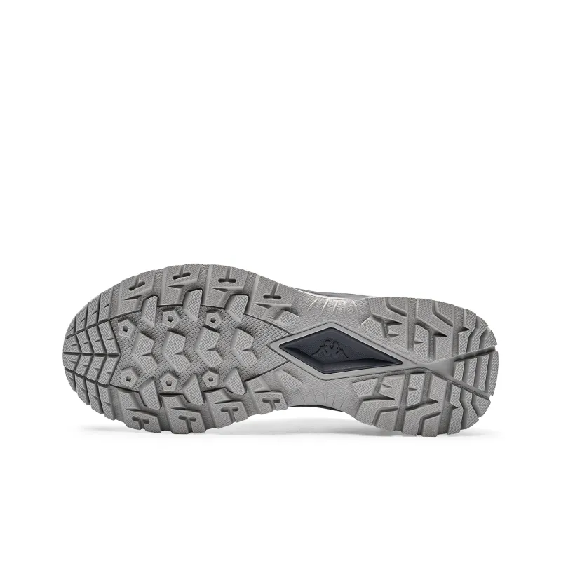 Kappa Anti Slip Wear Resistant Low Top Running Shoes Men's Cool Gray-5