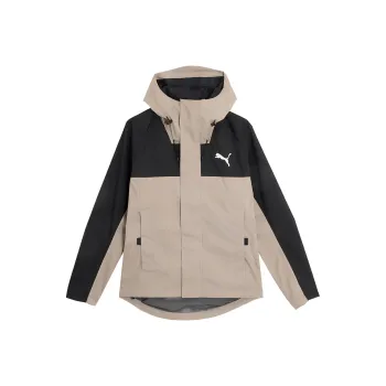 PUMA Outdoor Hiking Windproof Windbreaker Jacket Men's Chestnut Gray