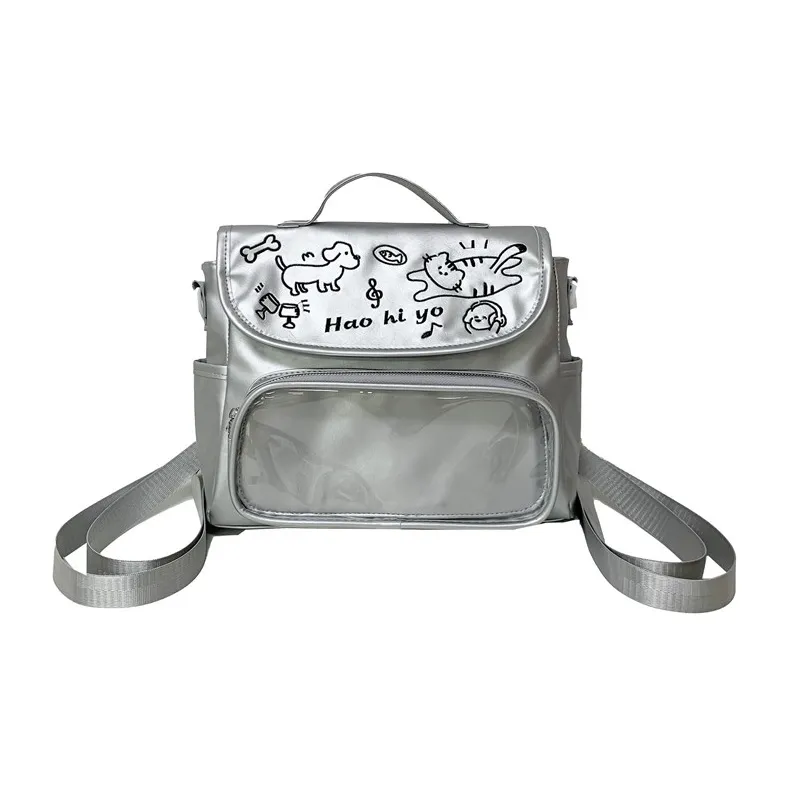 Single Warehouse PU Backpack Ita Bags Regular Unisex-6