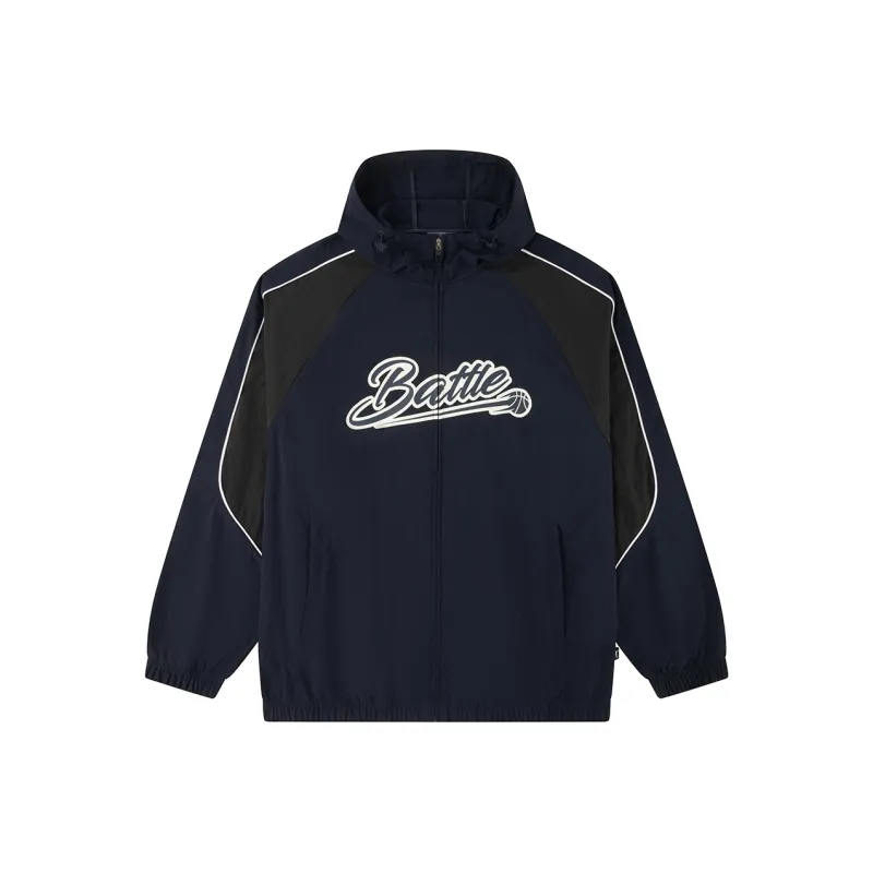 QIAODAN Jackets & Coats Men's Nova Blue/Black-0