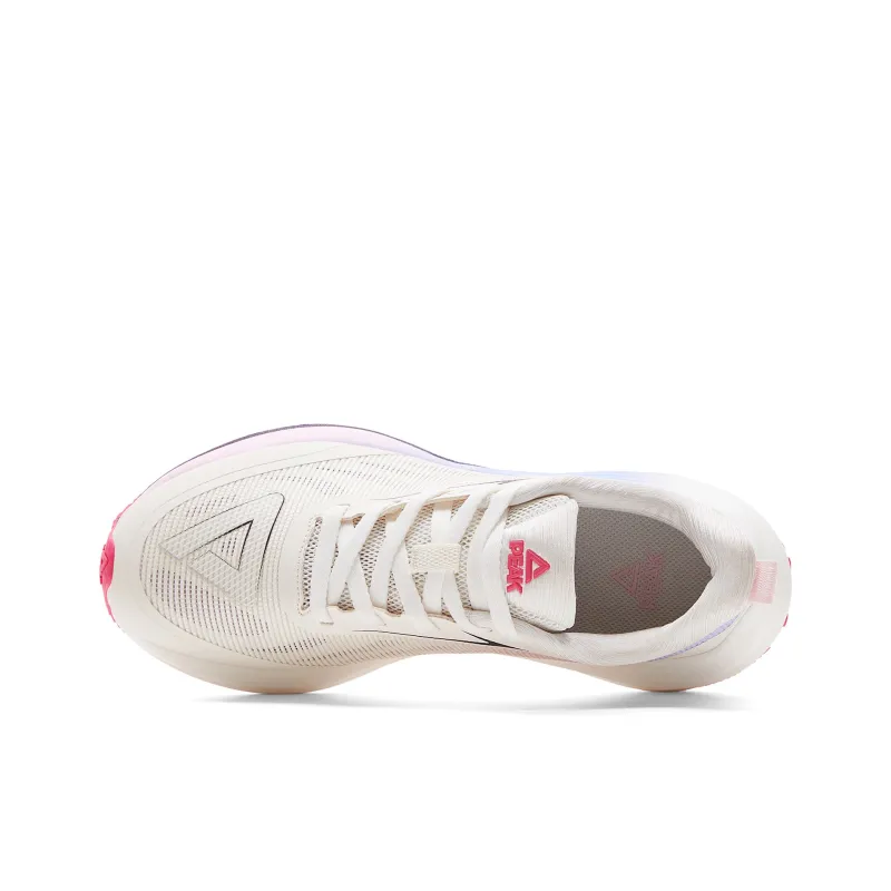 PEAK Aero Wind 2.0 Low Top Running Shoes Women's White Pink Blue-3