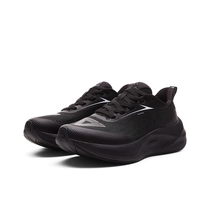 PEAK Aero Wind 2.0 Low Top Casual Running Shoes Women's All Black-2