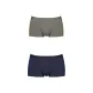 Light Heather Gray+Black Navy Blue