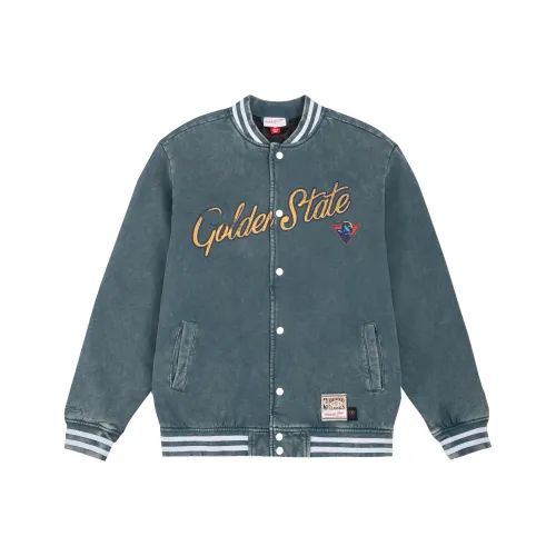 Mitchell & Ness NBA Jackets Coats Unisex Blue