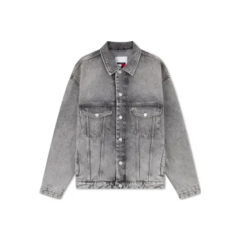 Tommy Hilfiger Denim Jacket Men's Dark Gray