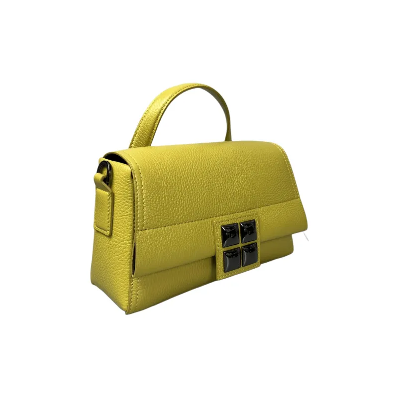 BPRIME Trendy One Shoulder Handbag Women's Yellow-1