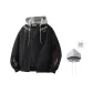 Black (with Gray Hats & Caps, Detachable)
