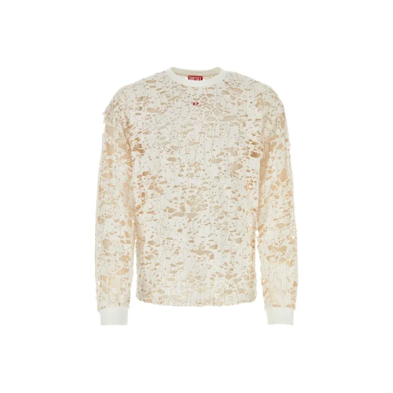 DIESEL T Shirt Men's Beige Yellow-0