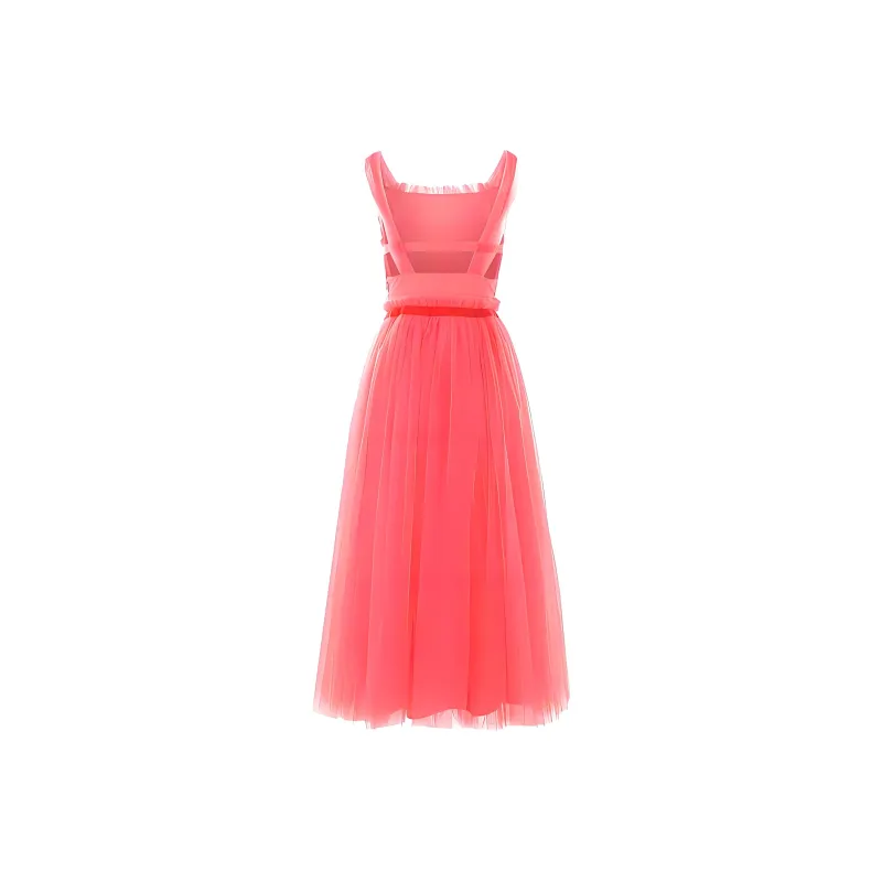 Molly Goddard Elodie Midi Dress-1