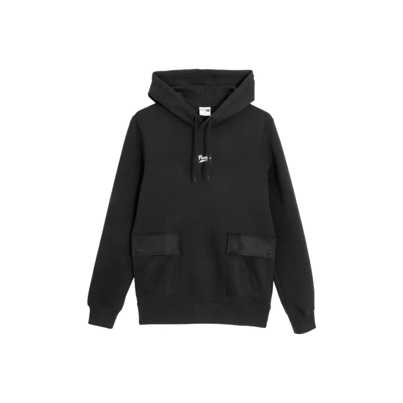 PUMA TEAMhoodie DK Sweatshirt Unisex Black-0