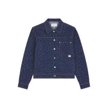 Maison Kitsune Buttoned Denim Jacket