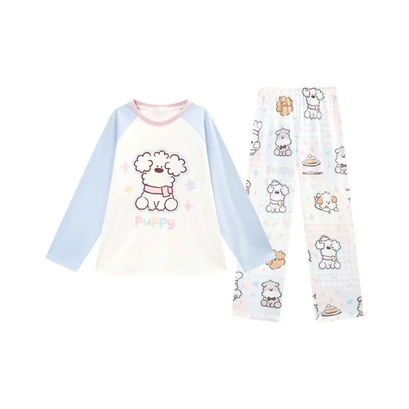 GUKOO Pajama Set Women's Pearl White-0