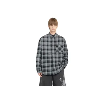 OFF WHITE Checked Flannel