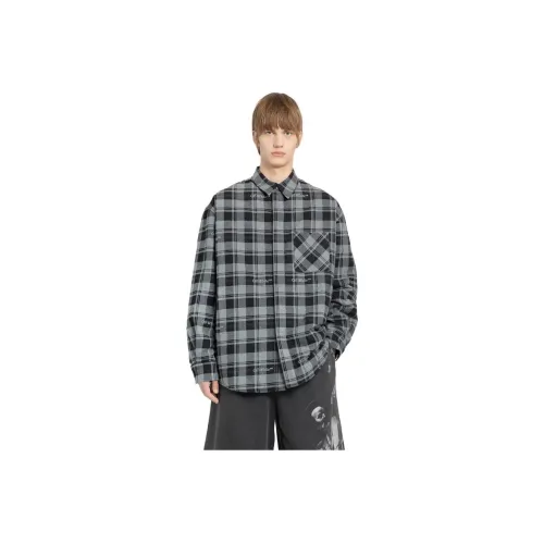 OFF WHITE Checked Flannel