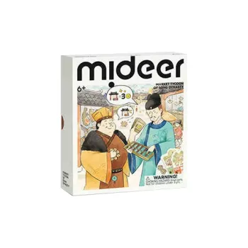 MIDEER Dice Street, Deluxe Version, Millionaire Financial Intelligence Party, Mind Training Board Games
