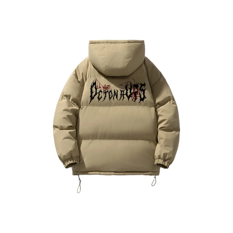 Small Columns Under The Sea Puffer Jacket Unisex-10