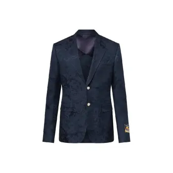 LOUIS VUITTON FW24 Business Suits Coats Men's Navy