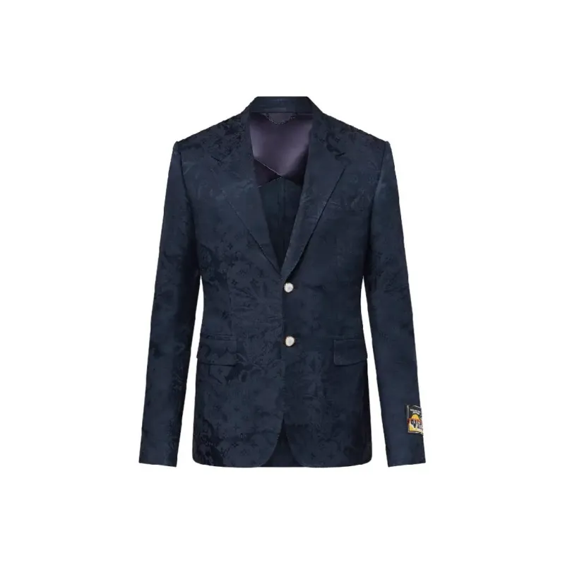 LOUIS VUITTON FW24 Business Suits Coats Men's Navy-0