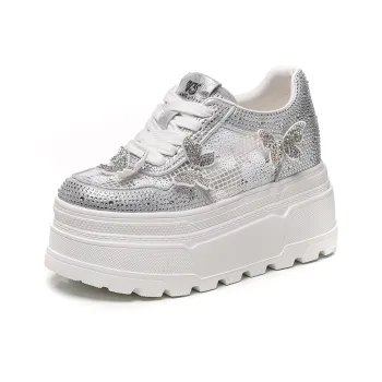 NRDROFFICIAL Impact Resistant, Abrasion Resistant, Lightweight, Slip Resistant Low Top Chunky Sneakers Women's