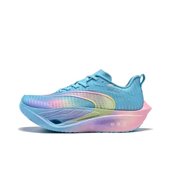 K bird Running Shoes Unisex Low Top Blue Pink