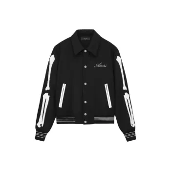 AMIRI Bones Varsity Jacket
