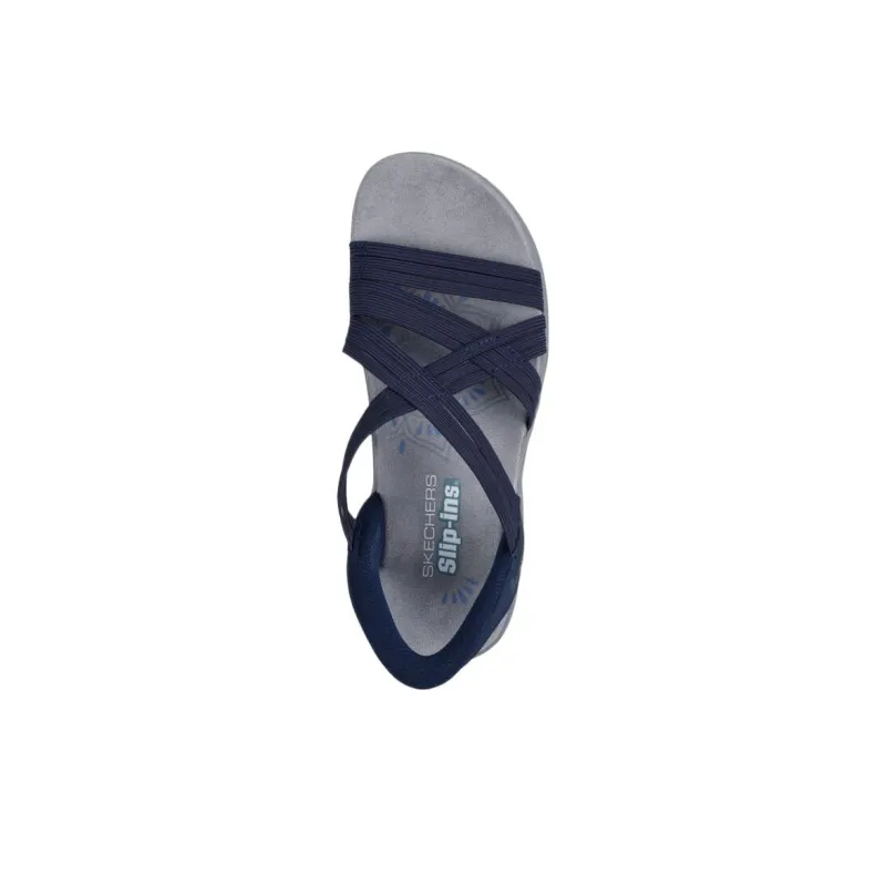Skechers Reggae Slim Beach Sandals Women's Dark Blue-3