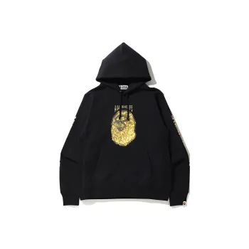 A BATHING APE Jewelry Motif Wide Pullover Hoodie
