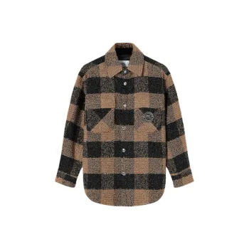 KARL LAGERFELD FW24 Jacket Men's Coffee
