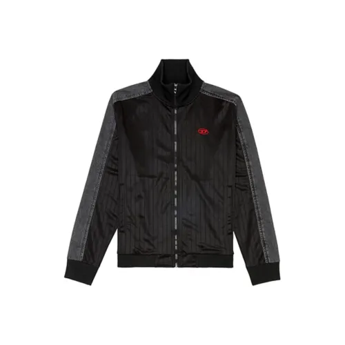 DIESEL S Locker Panelled Bomber Jacket