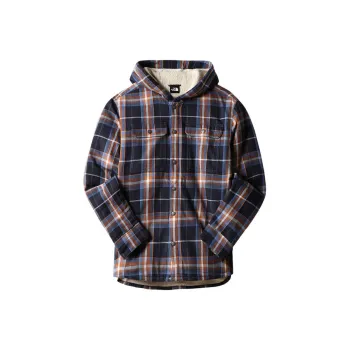 THE NORTH FACE Hooded Campshire Shirt - Federal Blue Jackets Coats Men's Federal Blue