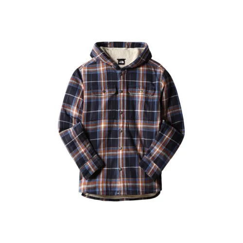 THE NORTH FACE Hooded Campshire Shirt - Federal Blue Jackets Coats Men's Federal Blue