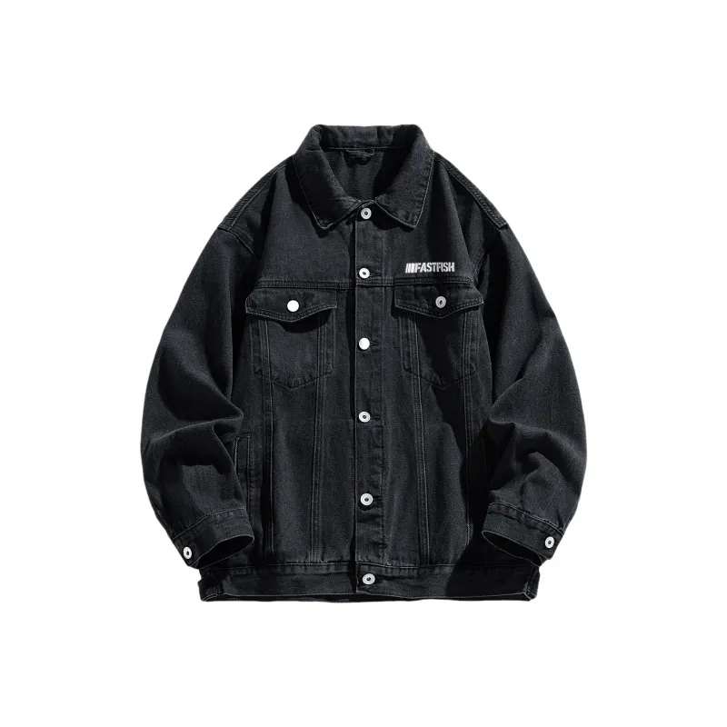 FASTFISH Denim Jackets Unisex-9