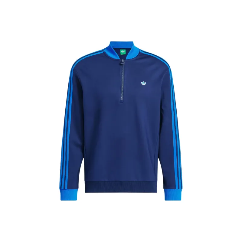 Adidas Originals 3 Stripes 1/4 Zip Sweatshirt-0