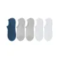 White 2 Pack+Light Gray 2 Pack+Royal Blue 1 Pair