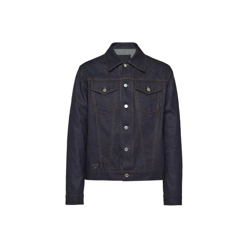 PRADA Denim Blouson Jacket-0