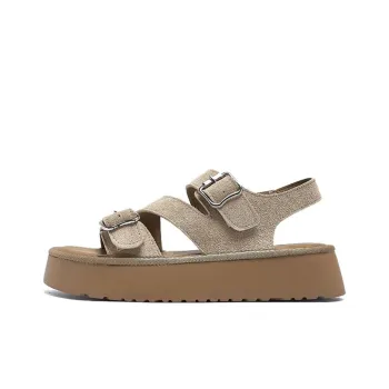 AGSDON Beach Sandals Women's Khaki