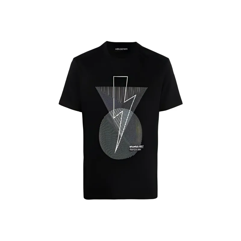 Neil Barrett T Shirts Men Black-0