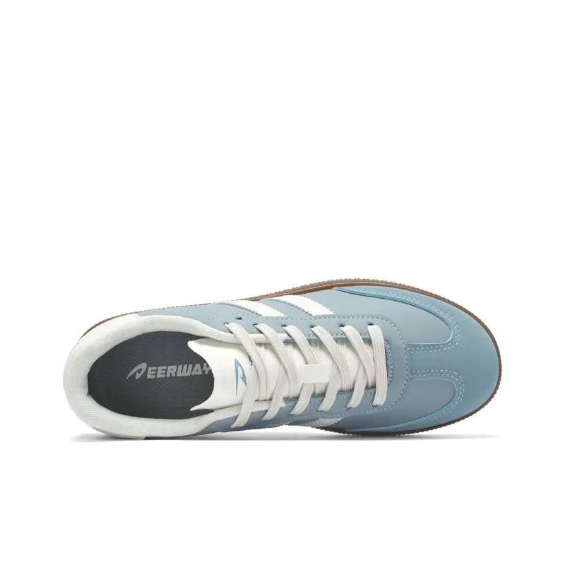 DEERWAY Couple German Army Trainers Lightweight, Breathable, And Slip Resistant Low Top Skateboard Shoes Unisex-15